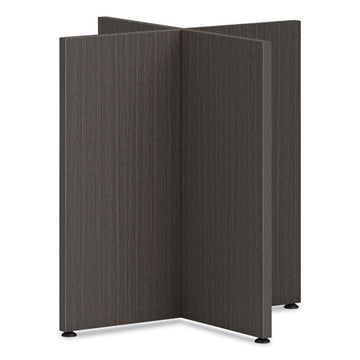 HON® Mod X-base For 42" Table Tops, Slate Teak freeshipping - TVN Wholesale